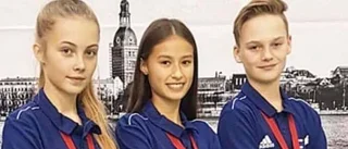 Guld i taekwondo till Linus i Riga