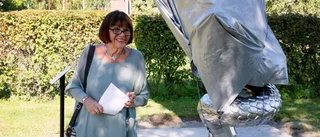 Nytt slingrande verk i konstparken