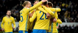 Säker svensk seger inför rekordlåg publik