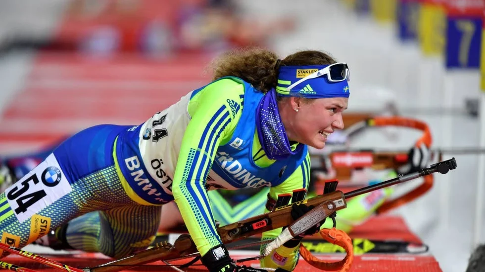 SUCCÉ. Hanna Öberg kom sensationellt åtta i sin individuella världscupdebut.