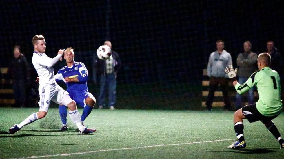 MÅLSKYTT. Andreas Engström spelade senast fotboll i Storfors.