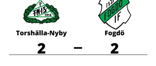 Torshälla-Nyby och Fogdö delade på poängen