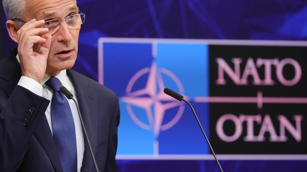 Natos generalsekreterare Jens Stoltenberg fördömer den ryska annekteringen.