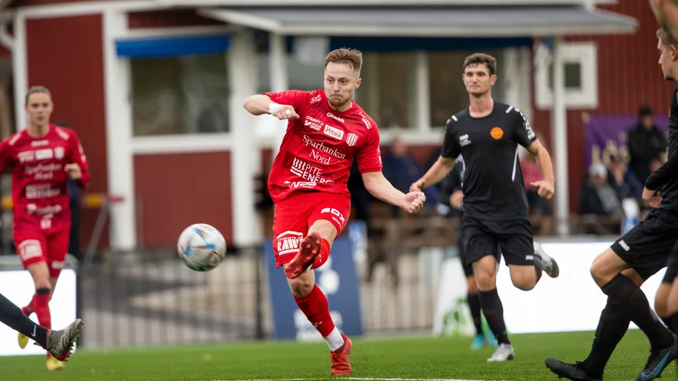 Fredrik Johansson gjorde mål för Piteå IF.