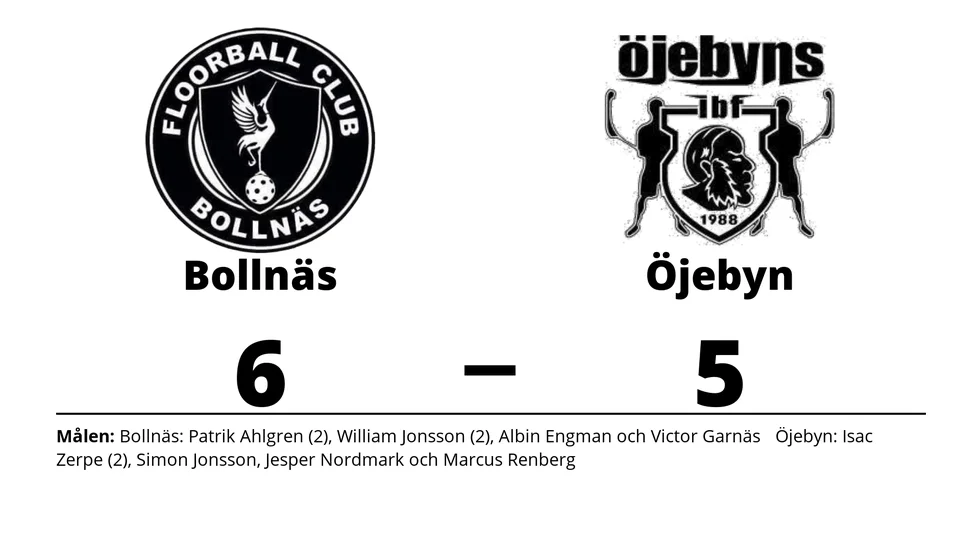 FBC Bollnäs vann mot Öjebyns IBF