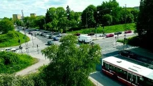 Hagebygatan kommer att få en planfri korsning med Söderleden. Det är dock inte avgjort än om man kommer att bygga någon avfartsramp, men tipset för dagen är att den här korsningen blir helt utan av- och påfartsramper.
Foto: Niclas Sandberg