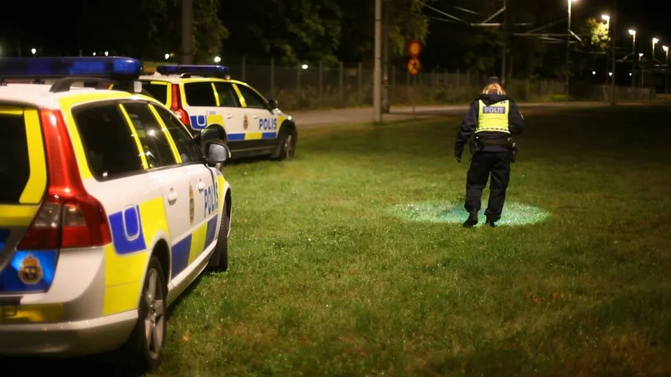 Första dådet. Vid  Folkborgern skadades två 19-åringar. Strax före knivskars två ordningsvakter i centrala Norrköping. Foto: Björn Persson/Wighsnews