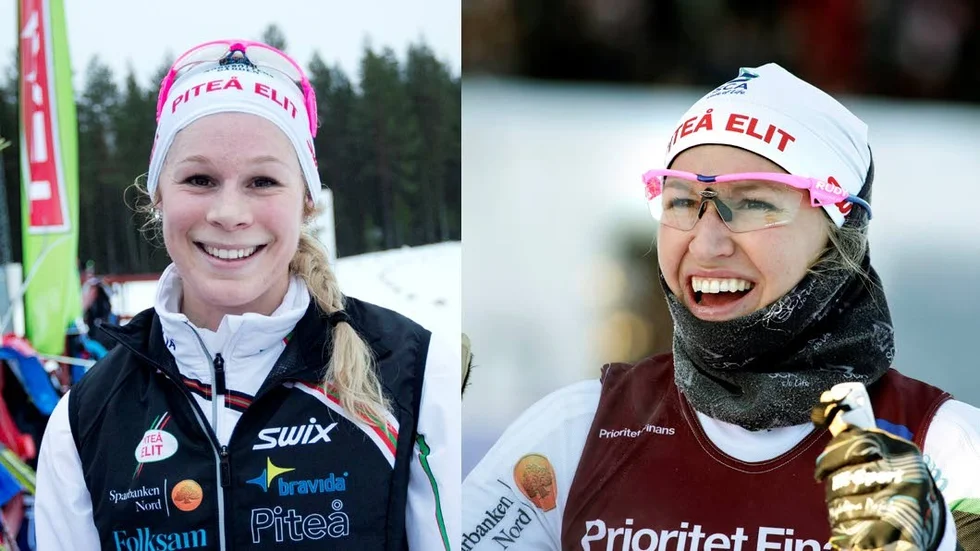 Piteås Magdalena Pajala och Jennie Öberg har tagits ut i längdlandslaget till helgens världscuptävlingar i estländska Otepää. (Arkivbild)