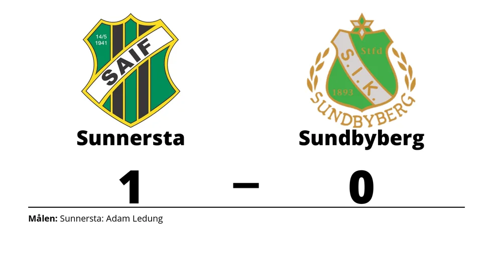 Sunnersta AIF vann mot Sundbybergs IK