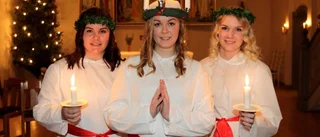 Agnes kröntes till Älvsbyns lucia