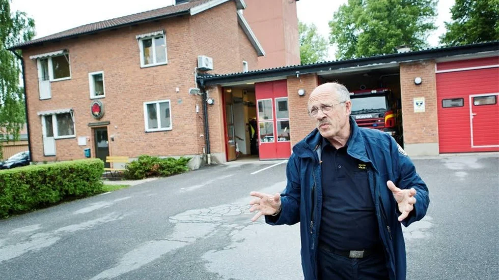Håkan Hagström kan bli den siste kommunale räddningschefen i Söderköping.

Foto: Andreas Skogh