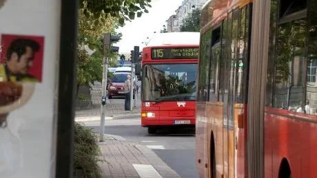 Buss 113 och 115 går just nu parallellt på Kungsgatan, men snart försämras turtätheten.Foto: Titti Olovsson