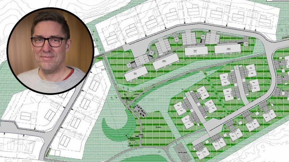 Det nya bostadsområdet ska växa upp i Svalstas nordvästra hörn. "Betydelsefullt", säger Björn Fredlund (S), ordförande i miljö- och samhällsbyggnadsnämnden.