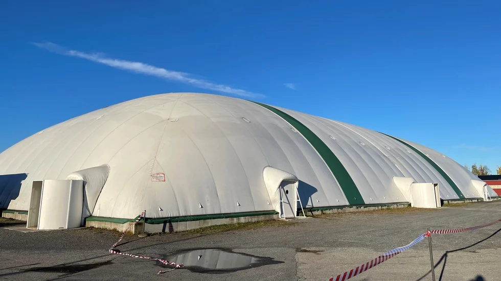 Ballonghallen i Boden behålls ytterligare några år.