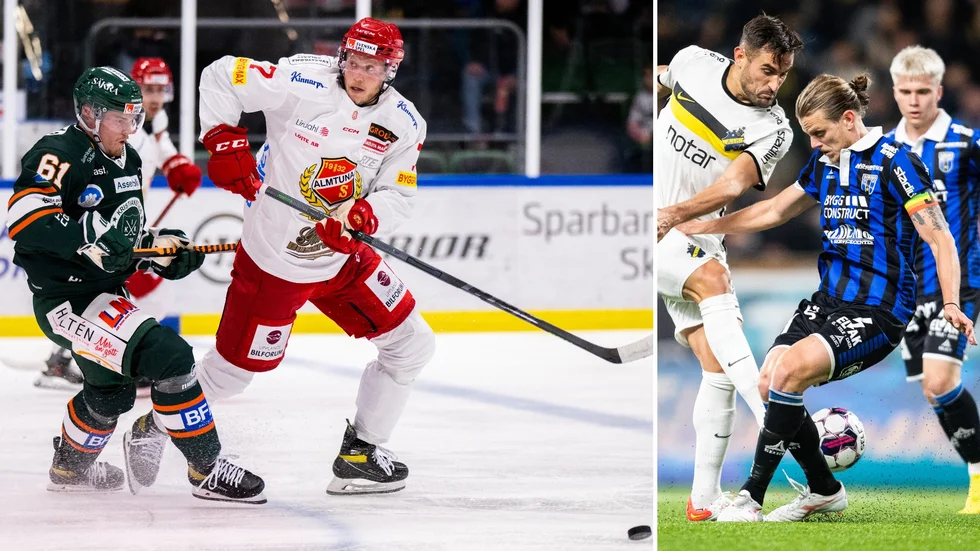 Almtuna måste göra allt för att behålla Jacob Spångberg (t v), som bidrar starkt till att laget spelar på ett sätt som påminner om Tim Björkströms (t h) Sirius.