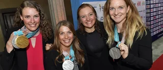 OS-medaljörerna firades på nytt