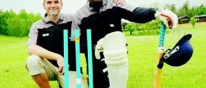 Länets första cricketlag ser sitt ljus
