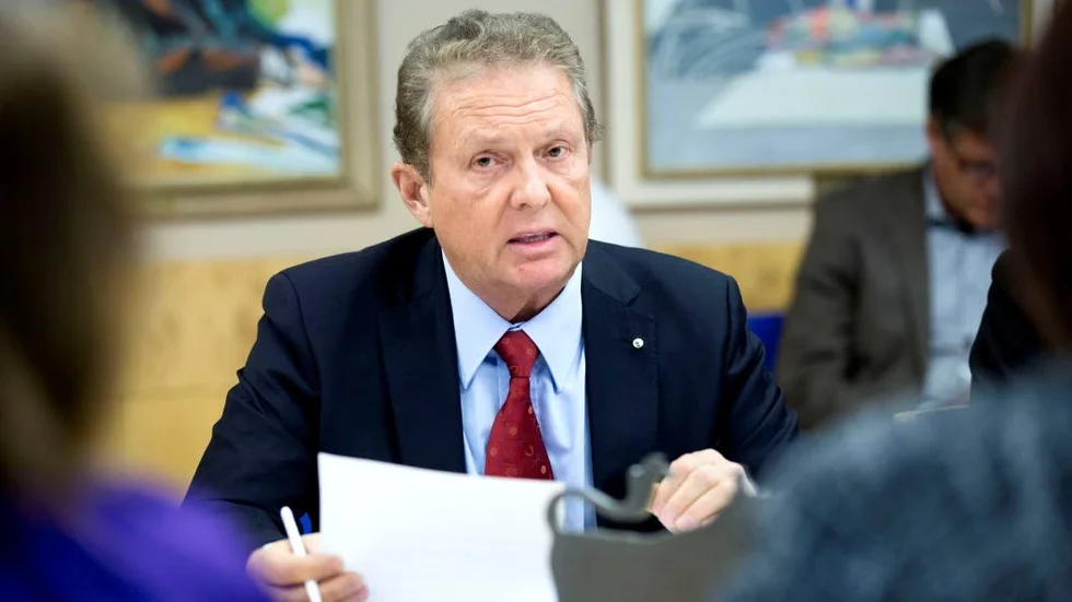 Regionstyrelsens ordförande Kenneth Backgård (SJVP). (Arkivbild)