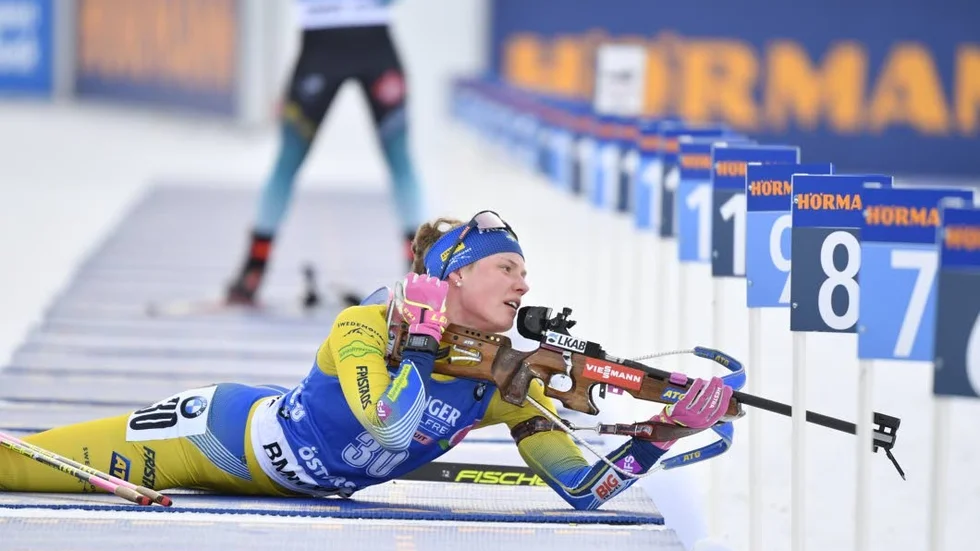 Hanna Öberg tävlar i nya VM-grenen på torsdag.