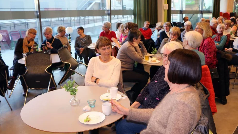Ordmån inbjöd till föreläsning om Vilhelm Moberg under måndagskvällen. Som vanligt var det fullsatt i Kaleido.