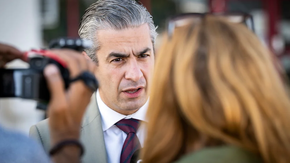 Energiminister Khashayar Farmanbar (S). Arkivbild.