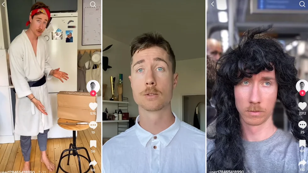 Finn Aldén-Joyce började göra humorvideor på tiktok och instagram, idag har han över 30 000 följare sammanlagt.