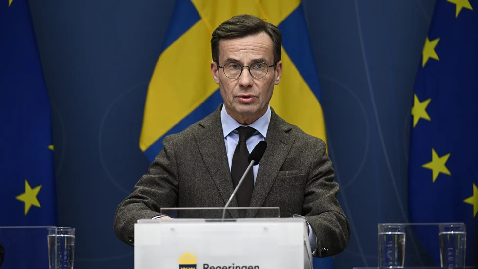 Statsminister Ulf Kristersson (M). Arkivbild.