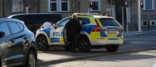 Misstänkt person försökte fly – togs av polis