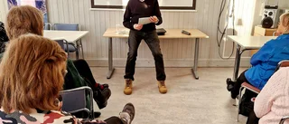 Intressant föredrag om Malmbergets historia 