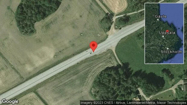 Singelolycka på väg 288