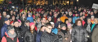 Tusentals Kalixbor i manifestation för sjukvården