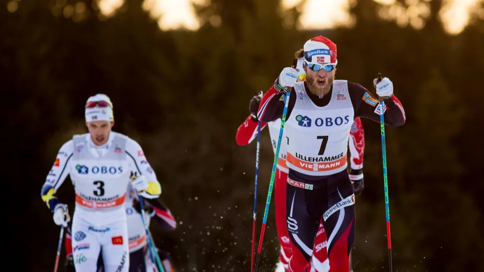 Suveränen. Hellner imponerades av Martin Johnsrud Sundby i Lillehammer.