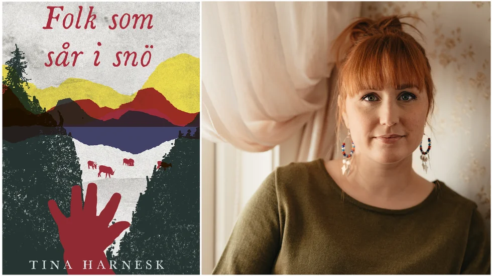 "Folk som sår i snö” är Tina Harnesks debutroman.