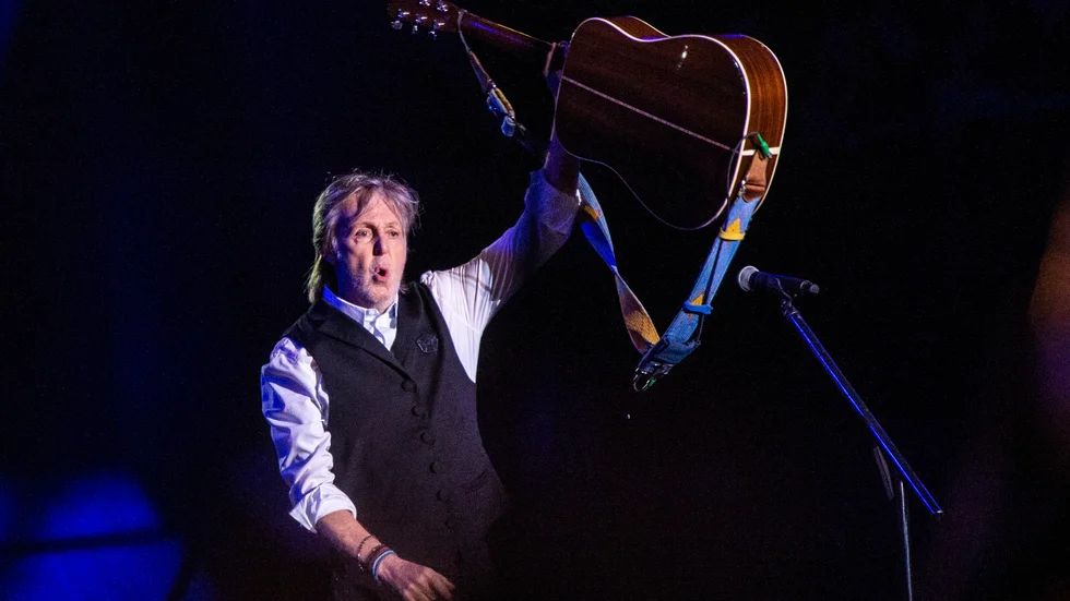 Paul McCartneys liv efter The Beatles blir film. Arkivbild.