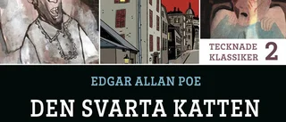 Edgar Allan Poe i lättläst serieformat