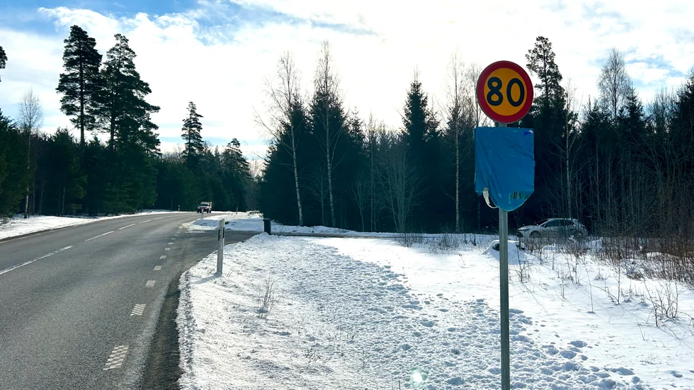 Snart ska ytterligare en fartkamera sättas upp på riksväg 52.