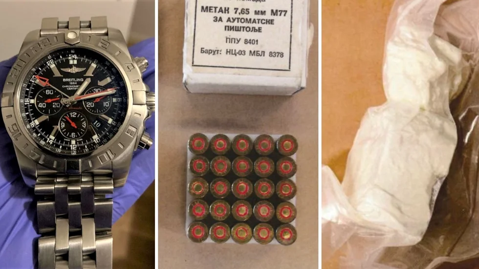 I en jourlägenhet i Solna som användes av vårdbolaget Amplexo hittades ammunition, knark och värdesaker. En 18-åring som greps där fick drygt två års fängelse för bland annat grovt narkotikabrott och penningtvättsbrott.