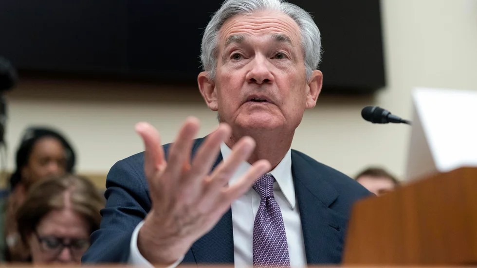 Fedchefen Jerome Powell siktar på fler räntehöjningar. Arkivbild.
