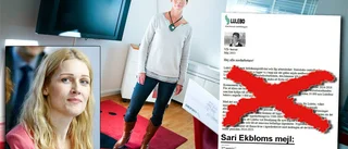 NSD avslöjar: Ekblom tystades ner
