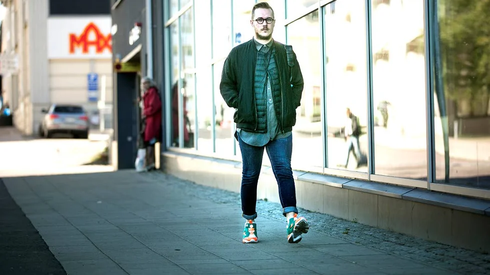 HEMMA. Martin Vannebäck är hemma hos sina föräldrar i Luleå. Kompisarna träffar han naturligtvis också. "Mamma, pappa och fyra kompisar har besökt mig i Kyoto", säger han.