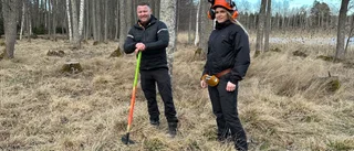 Frida hjälper till i Mikaels nya företag