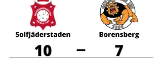 Solfjäderstaden vann mot Borensberg på hemmaplan