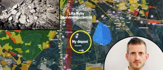 Mångmiljonsatsning på ny stor deponi – ska bli 30 hektar: "Mycket material åker långväga just nu" • Här ska den ligga