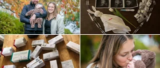Försökte bli gravida i 961 dagar – fick diagnosen "ofrivillig barnlöshet" • "Hoppas vi kan hjälpa andra genom att berätta vår historia"