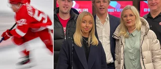Familjen fick se Berggren briljera på plats – gjorde ny framspelning när Detroit vann: ”Skönt att man lyckades leverera lite i alla fall”