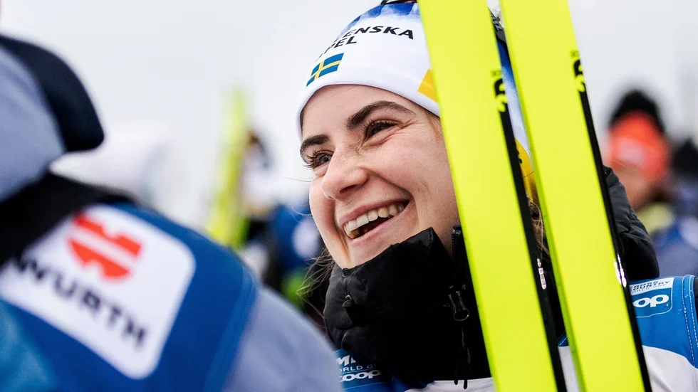 Ebba Andersson tog hem segern i tio kilometer, klassiskt.