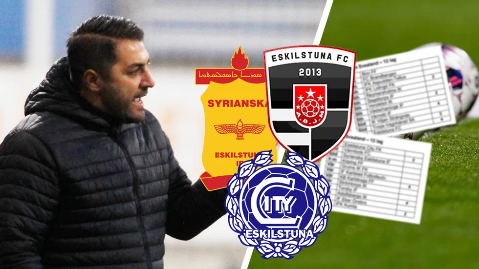 Nykomlingen Eskilstuna FC och tränaren Aziz Halimi får byta division 3-serie.