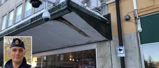 Kameran håller koll på både julhandeln och torget – "kapabel väktare"