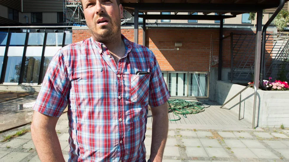 INGET VAL. Patrik Snell, vd för Snells Entreprenad, sa ja till fortsatt rekontruktion och hoppas för Pajalas skull att Northland överlever.