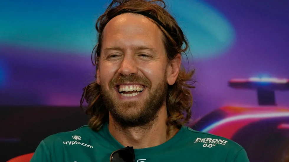 Sebastian Vettel gjorde sitt sista lopp i karriären.